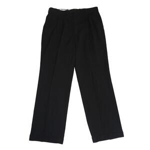 Haggar Black Label Men's Dress Pants 38x32 Wool